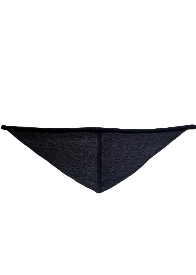 Triangle Neckerchief Scarf | Black