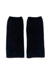 Recycled cashmere Arm Warmers | Black