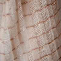 Cashmere Silk & Lurex Patti Scarf | Blush & Rose Gold