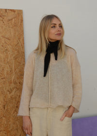 Eco Mohair Sweater | Buttermilk