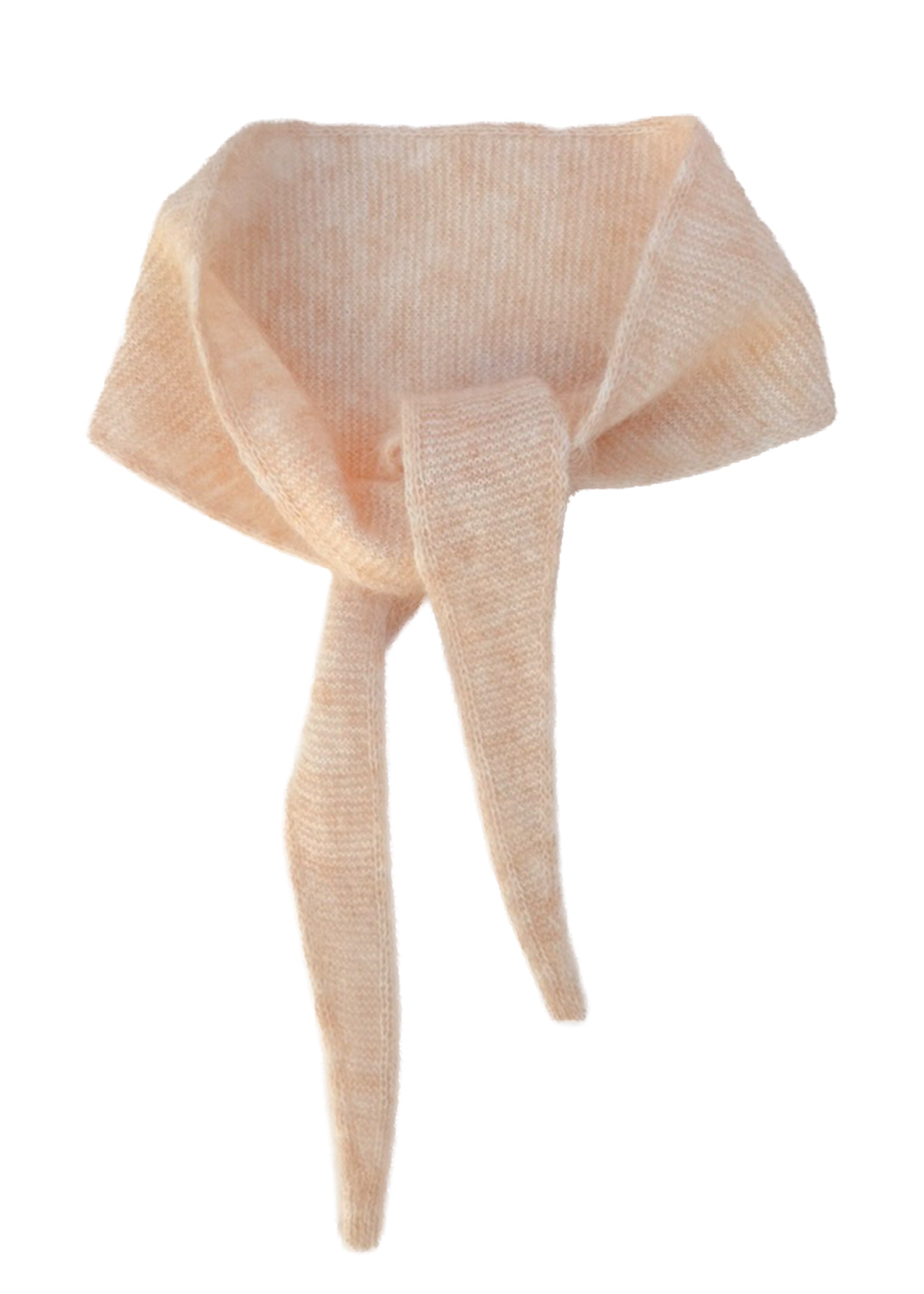 Eco Mohair Necktie | Buttermilk