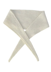 Eco Mohair Necktie | Chalk White