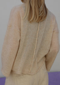 Eco Mohair Sweater | Buttermilk