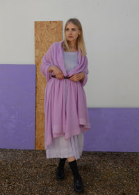Eco Mohair Multifunctional Scarf | Bubblegum