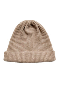 Recycled Cashmere Beanie | Oat