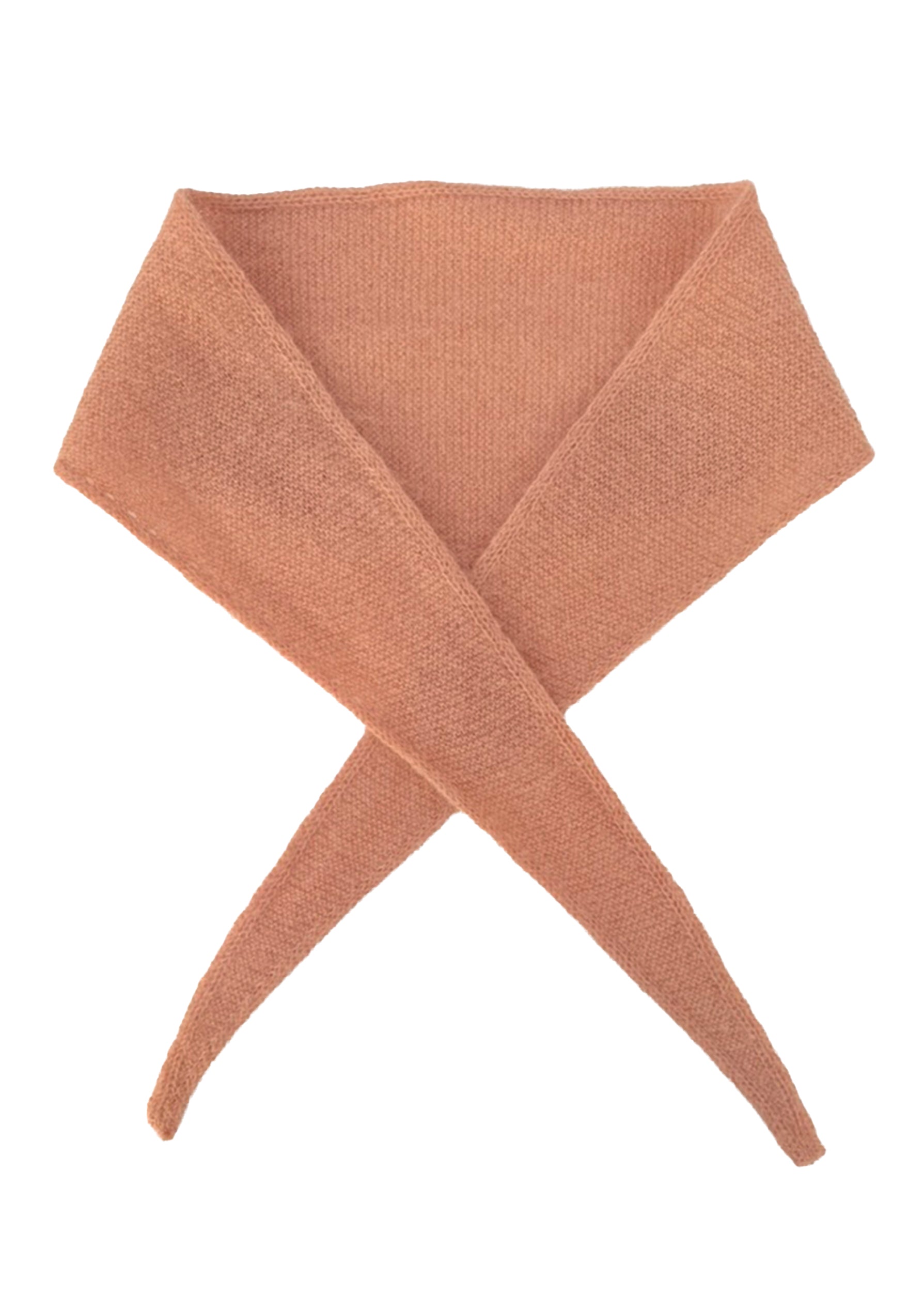 Eco Mohair Necktie | Peach