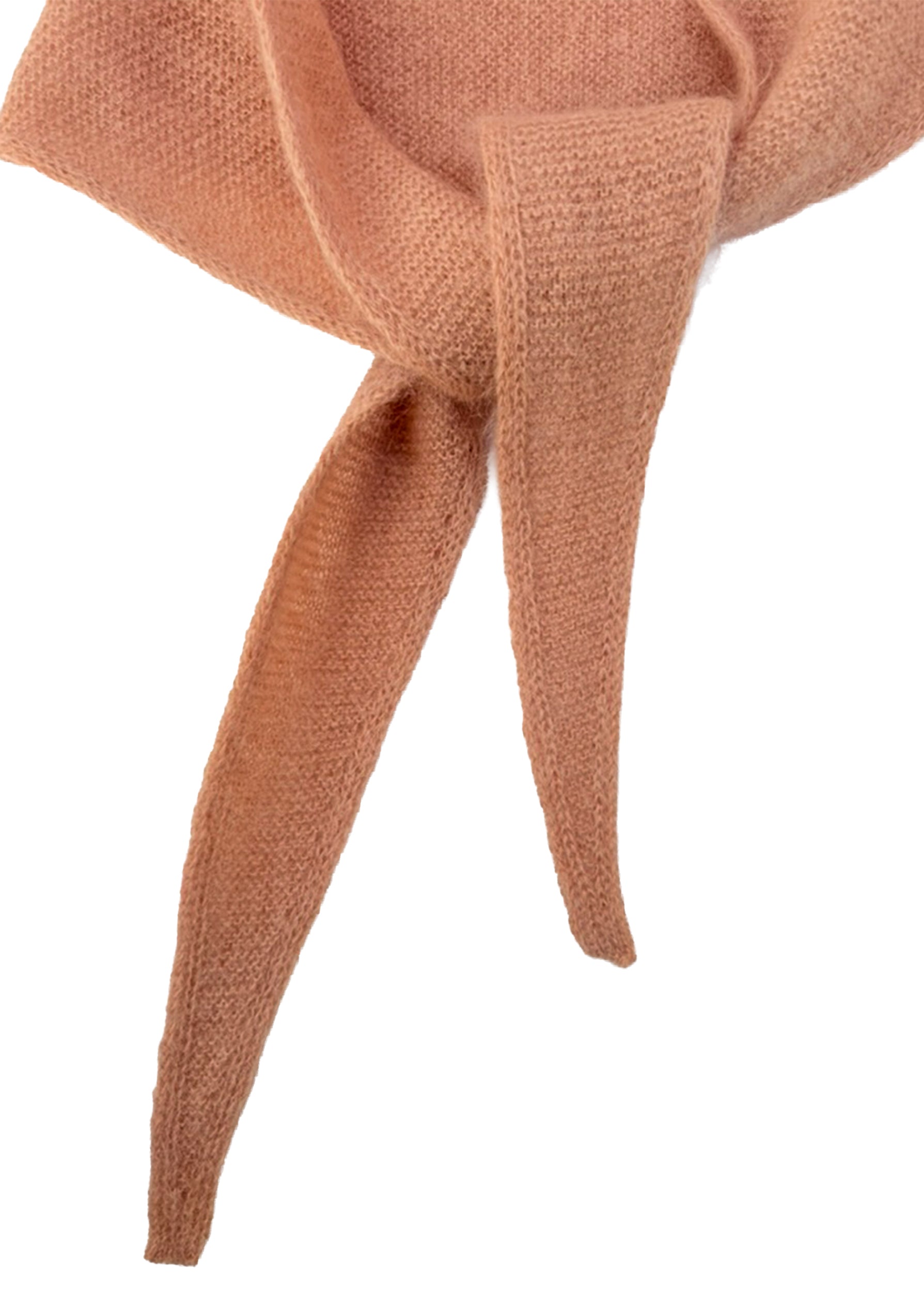 Eco Mohair Necktie | Peach