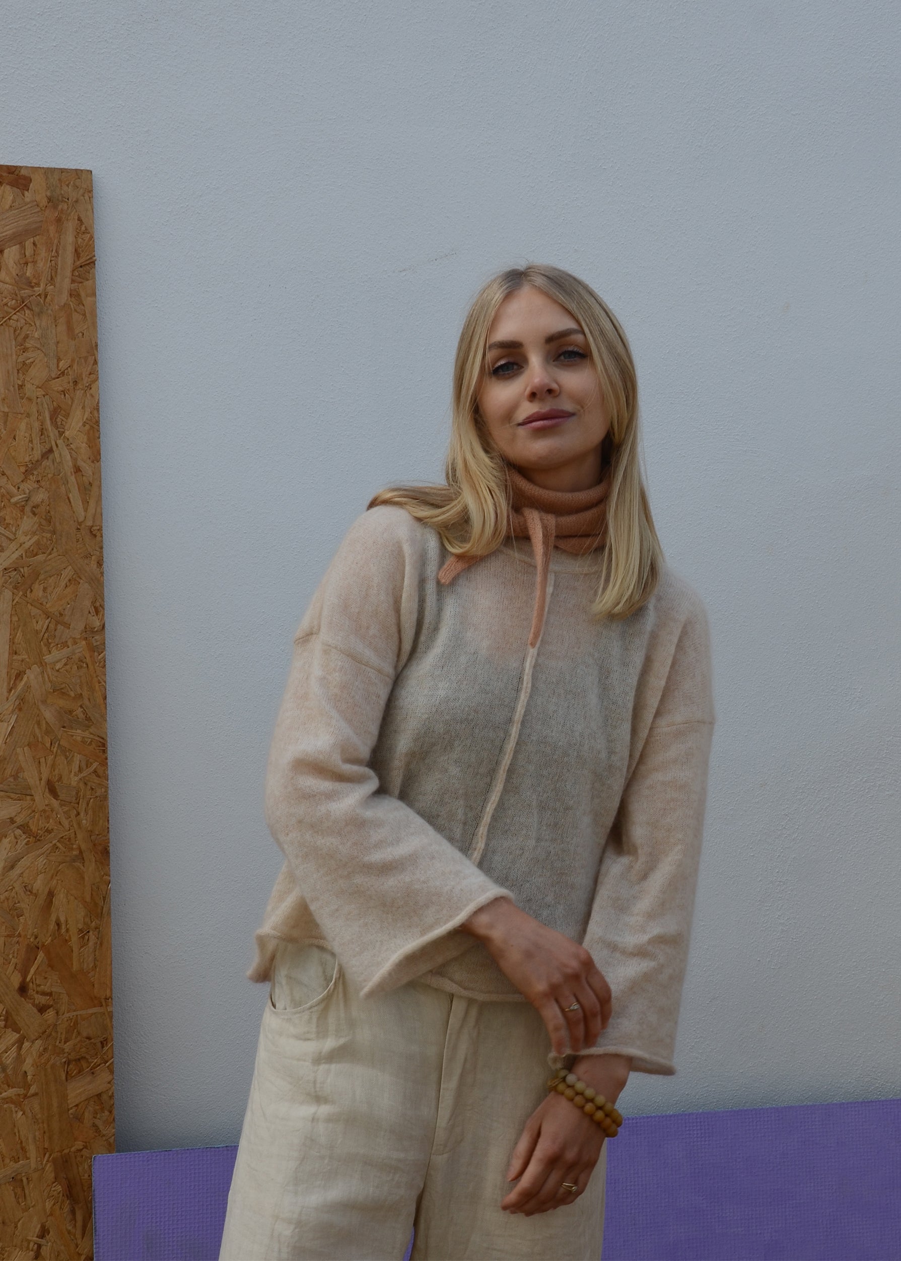 Eco Mohair Sweater | Buttermilk