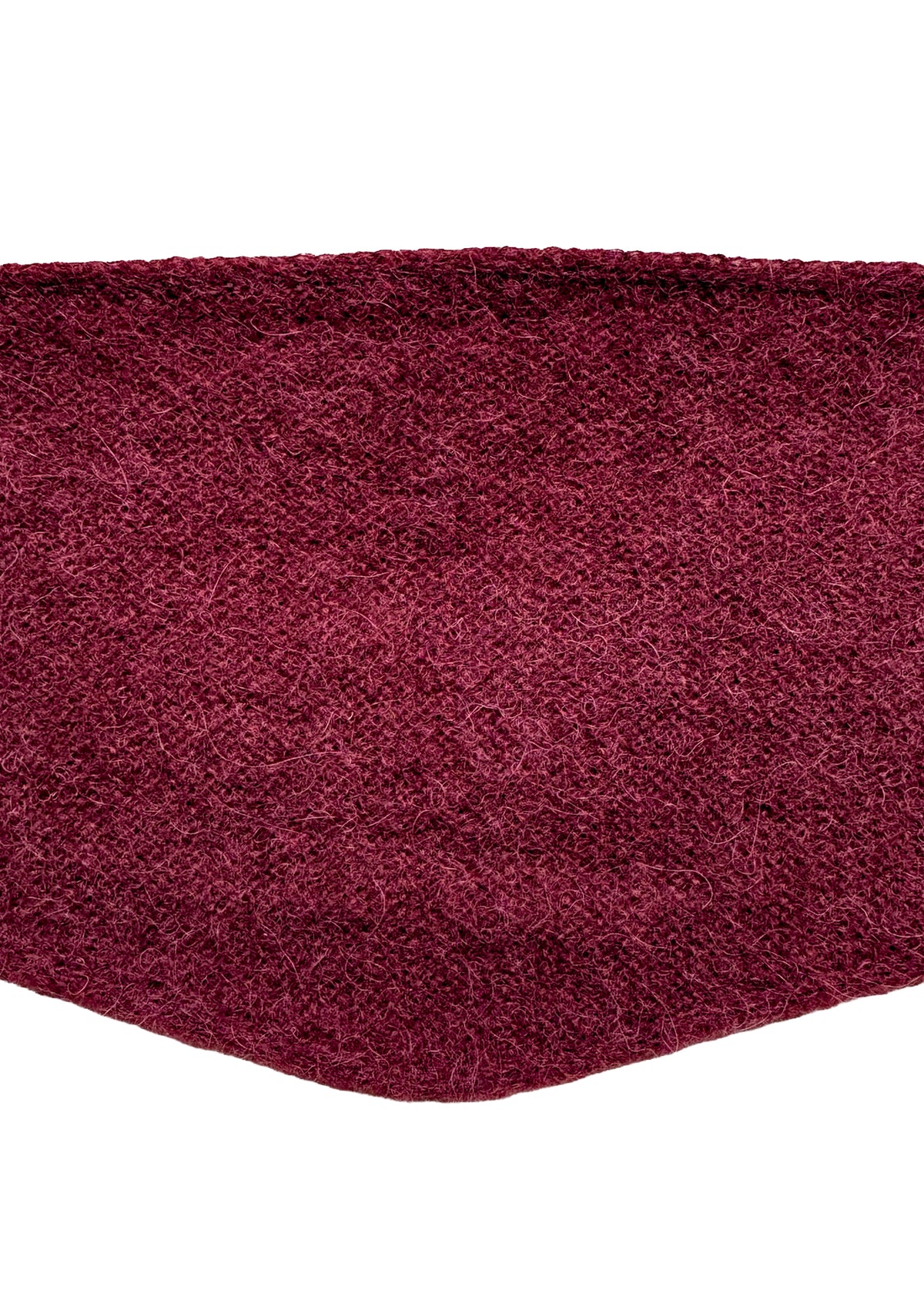 Alpaca blend necktie | Plum