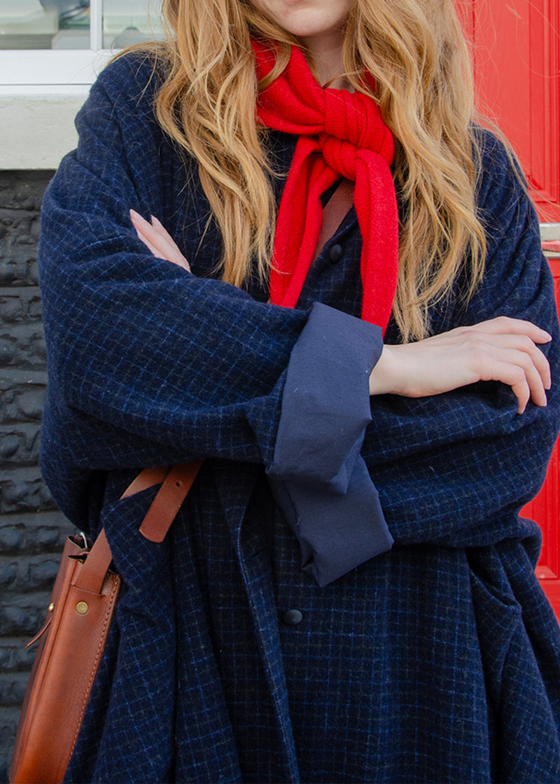 Cashmere Necktie | Bright Red