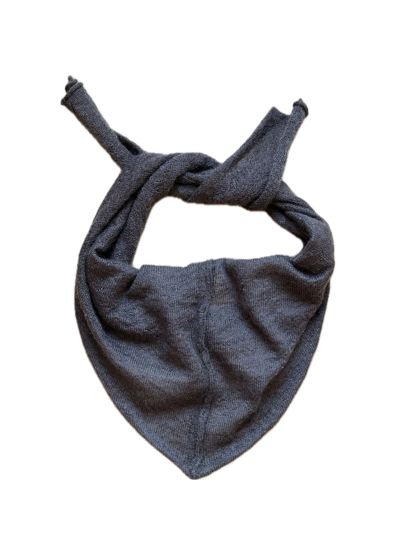 Triangle Necktie Scarf | Slate Grey