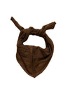 Triangle Necktie Scarf | Spice Brown