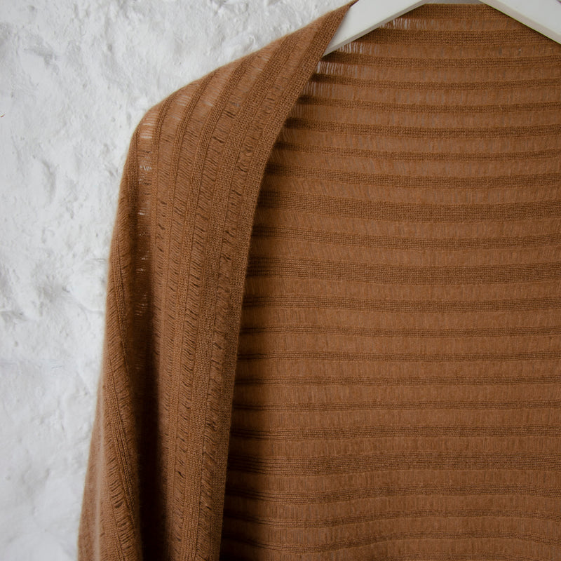 caramel designer cashmere fine knit luxury cashmere 